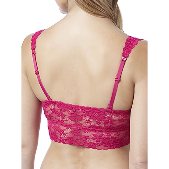 sz: S - Women’s Magenta Pink & Green Lace Convertible Bralette Bundle - Picture 3 of 8